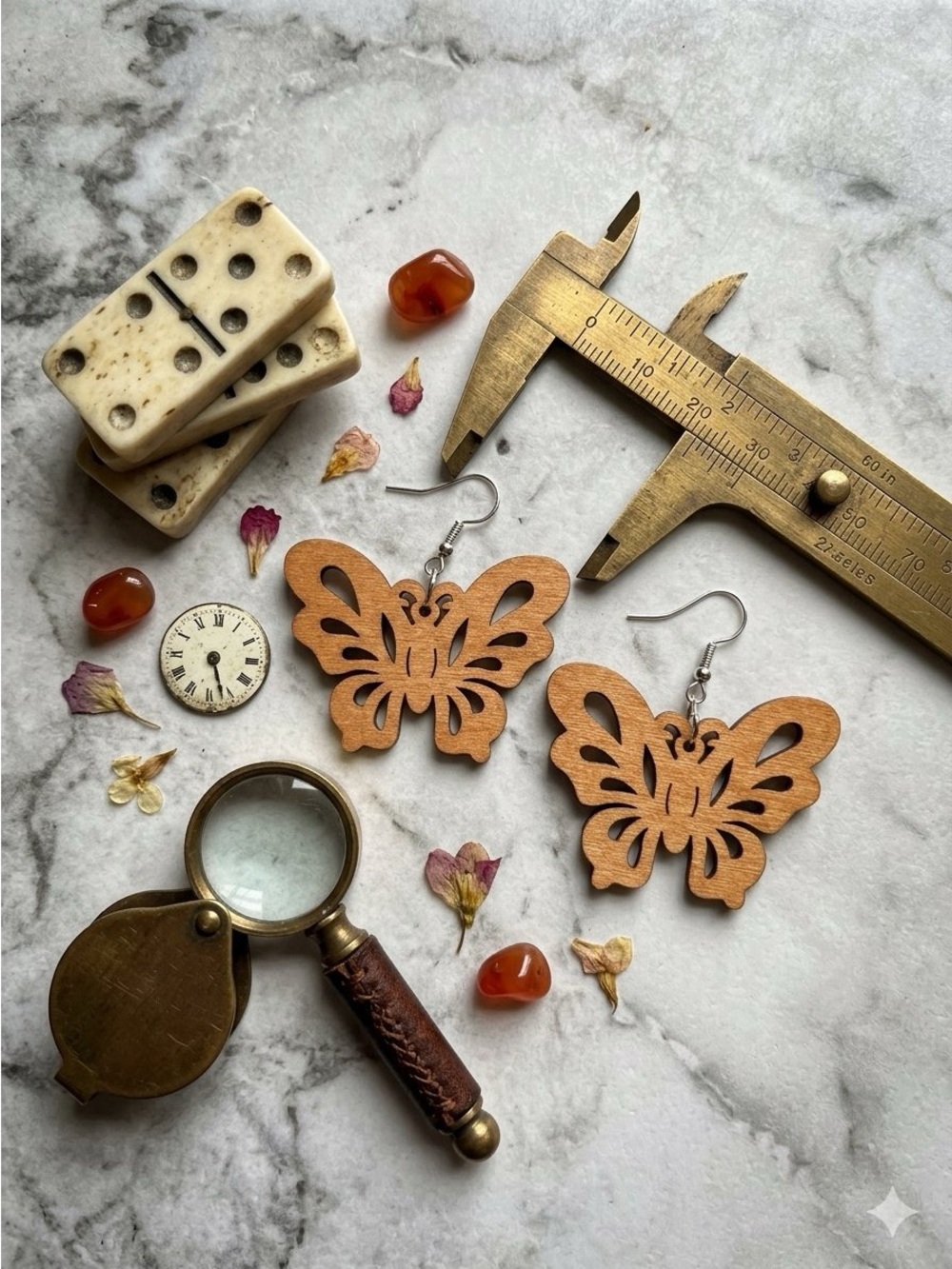 Whimsical Wooden Butterfly